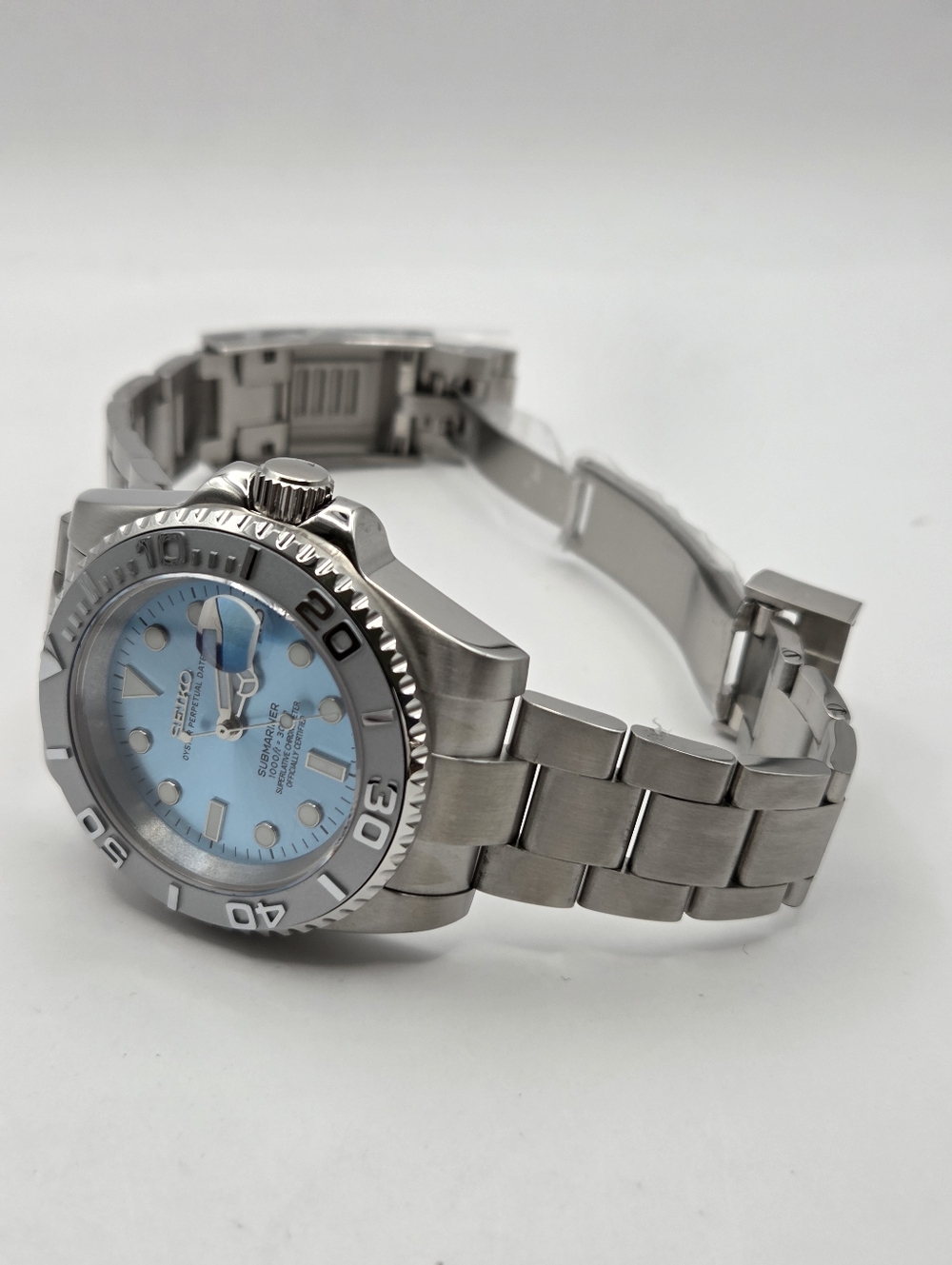 New Custom 40mm SeikoMod Automatic Watch Dive Watch - Picture 7 of 7